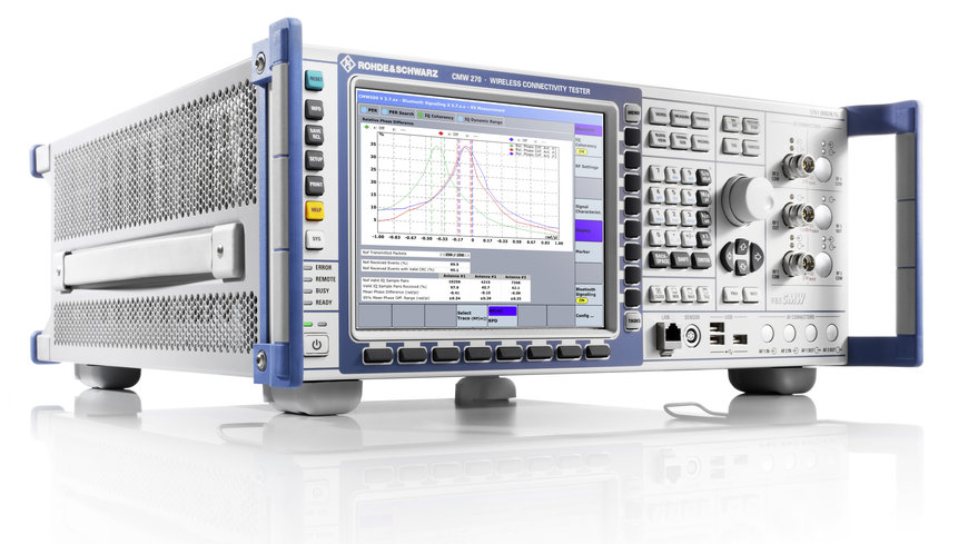 Rohde & Schwarz presents next generation test solutions for Bluetooth® Low Energy up to version 5.2